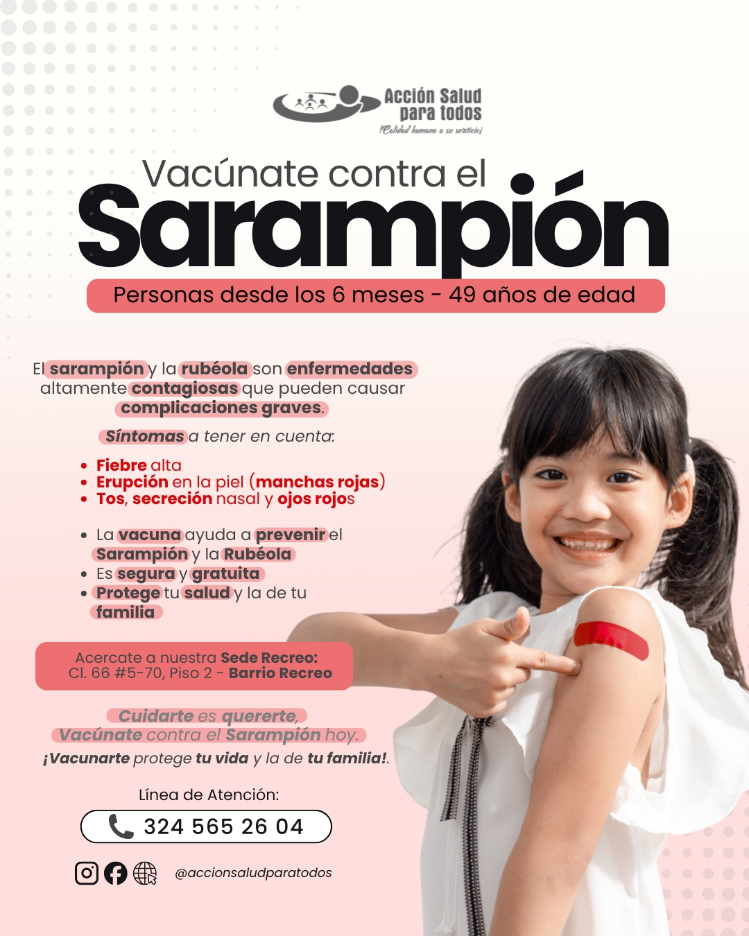 Campaña Sarampión y Rubéola